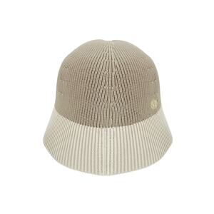 LULULEMON Knit Bucket Hat in Sand Trap/Light Ivory XS/S